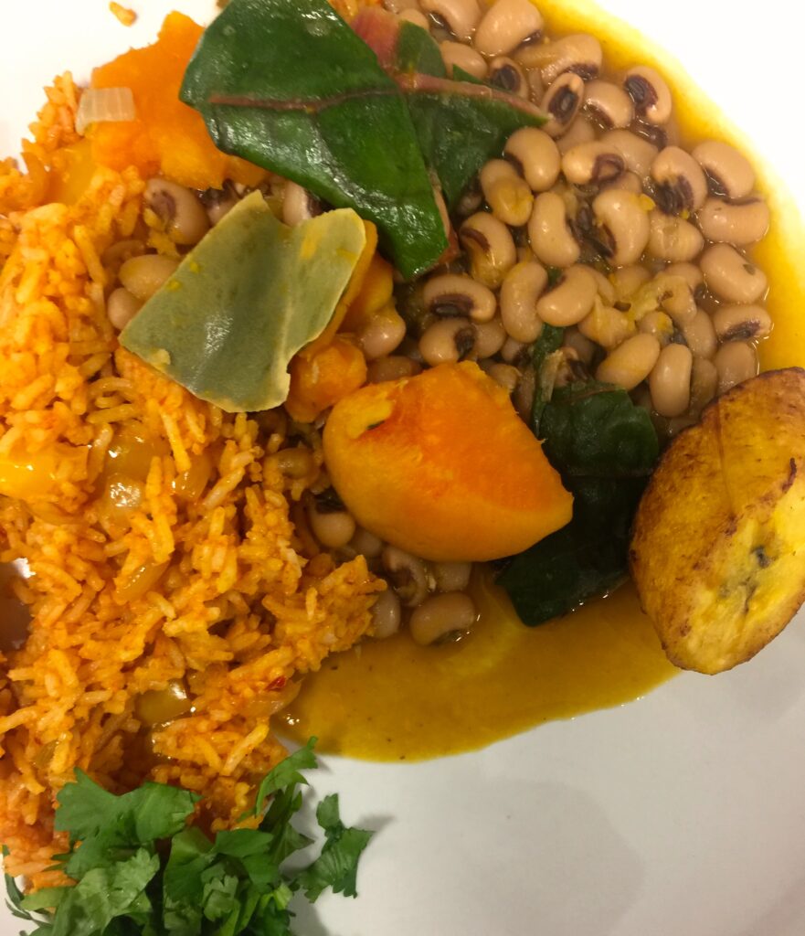 Black-eyed pea stew
