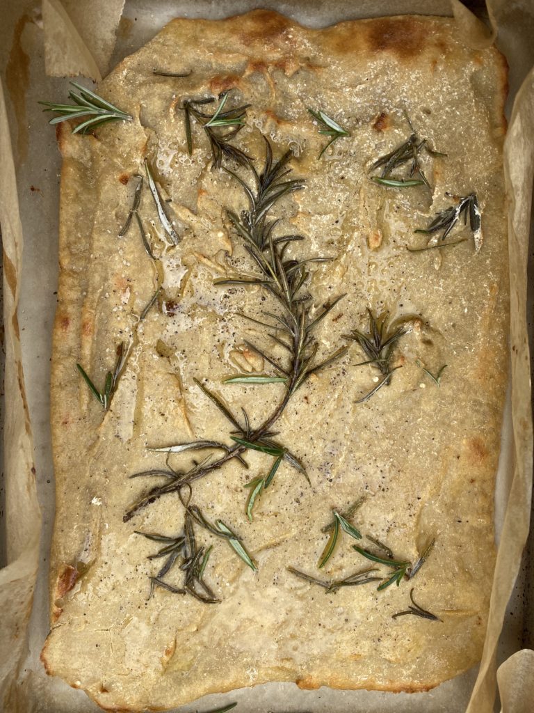 Vegan recipes: Quinoa and Onion Flatbread