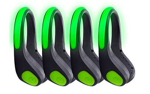 visible at night - LED shoe clip